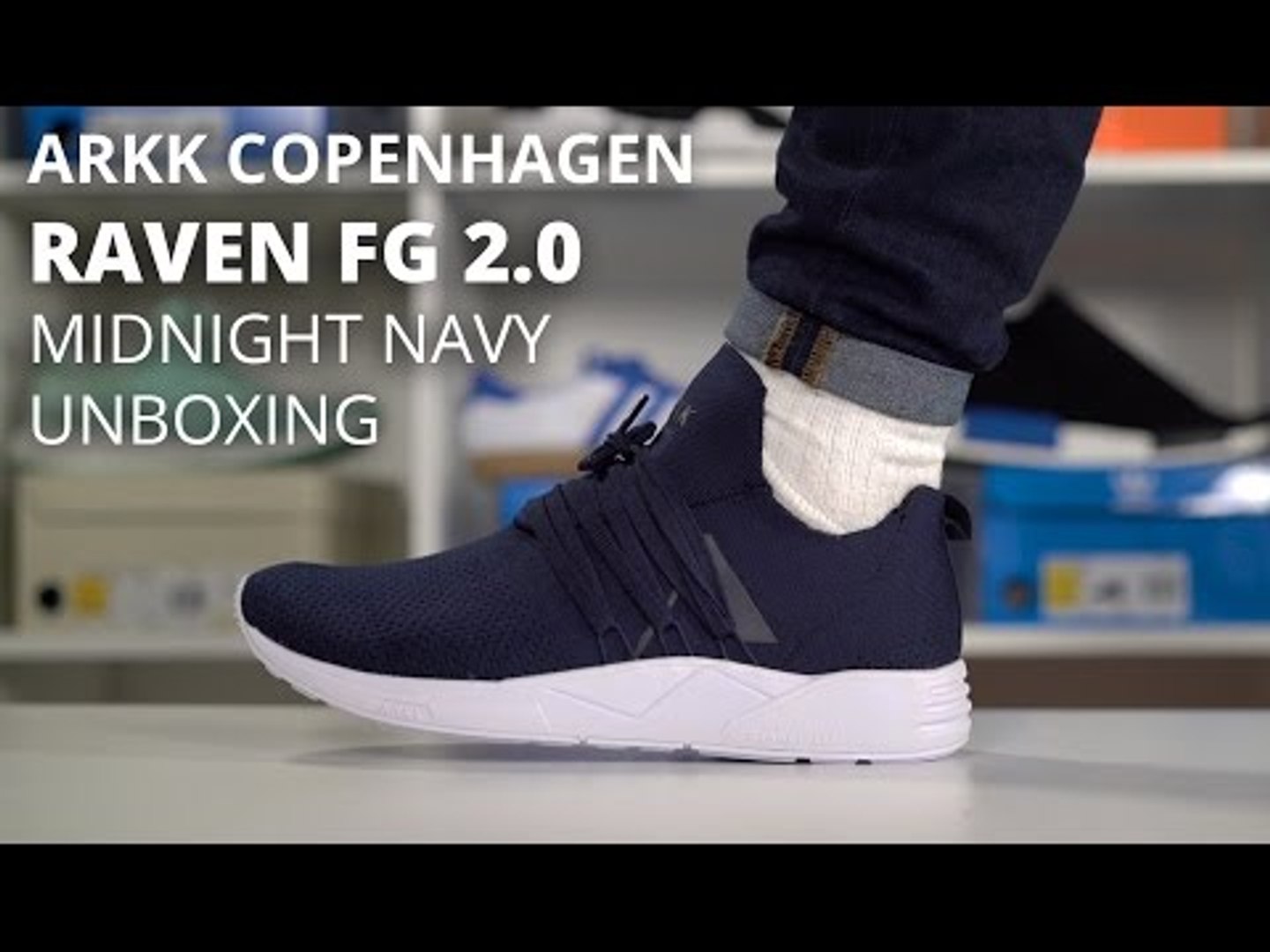 Arkk Copenhagen Raven FG 2.0 Midnight Navy Unboxing - video Dailymotion