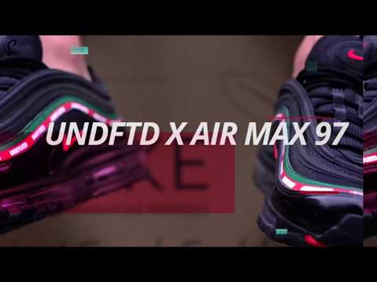 UNDFTD x Nike Air Max 97 Early Unboxing Gucci Undefeated Nike Collab -  video Dailymotion