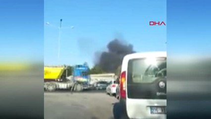 Ankara General Eşref Akıncı Kışlası'nda Yangın