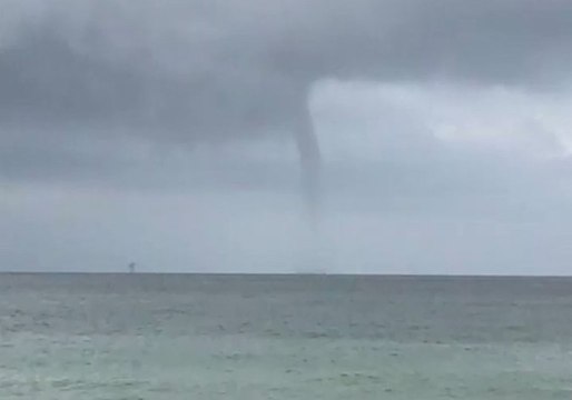 Waterspout Spotted for Second Day in a Row Near Fort Morgan