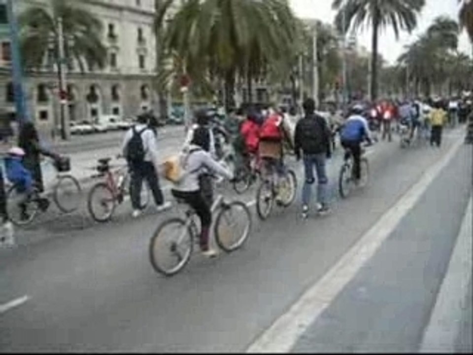 Manifestación Patinadores BCN