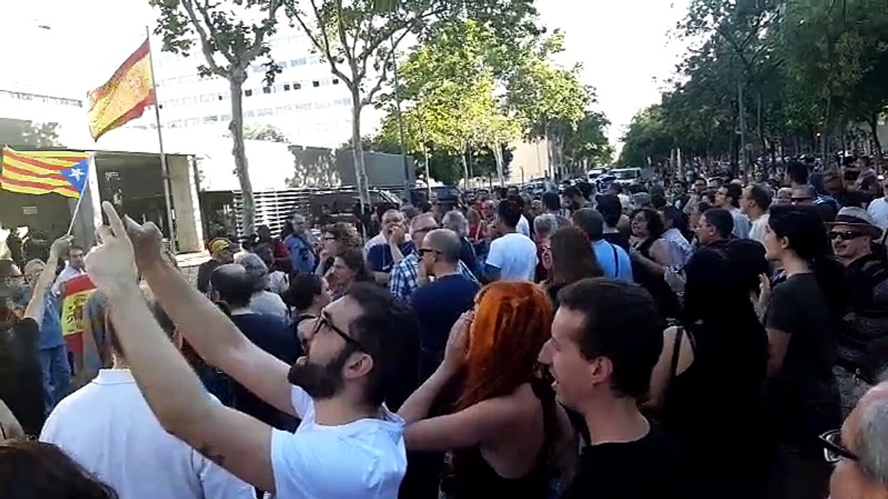Concentració a la Verneda
