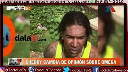 Cheddy  García  cambia de opinión respecto a  la libertad de omega-AN7-VIDEO