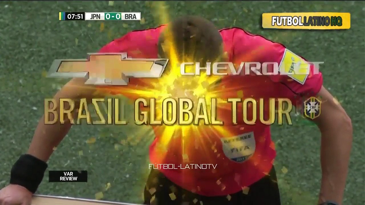 Japon vs Brasil 1 3 Gol Neymar de Penal Goal Amistoso Internacional Friendly Match 10 11 2017 1