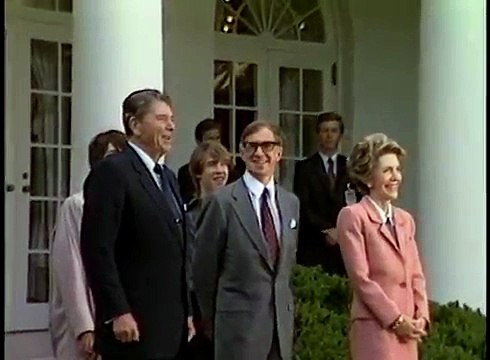 President Reagan Meeting with Nicholas Daniloff and Family on October 1, 1986