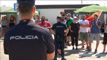 Noticia | Altercados entre la policía y los trabajadores de Amazon en huelga en Madrid 17/7/2018