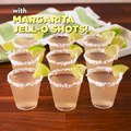 Who needs margaritas when you can take back Margarita JELL-O Shots??  Full recipe: