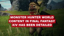 Monster Hunter World Content in Final Fantasy XIV Detailed - IGN News