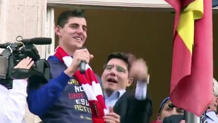 Courtois: "Salta, salta, salta, pequeño canguro y a los madridistas que les den por el..."