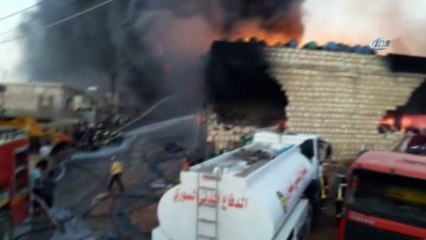 - Afrin Cinderes Kasabası yanıyor