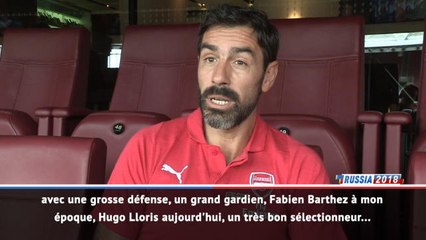 Bleus - Pirès : "Des similitudes entre l'équipe de 1998 et celle de 2018"