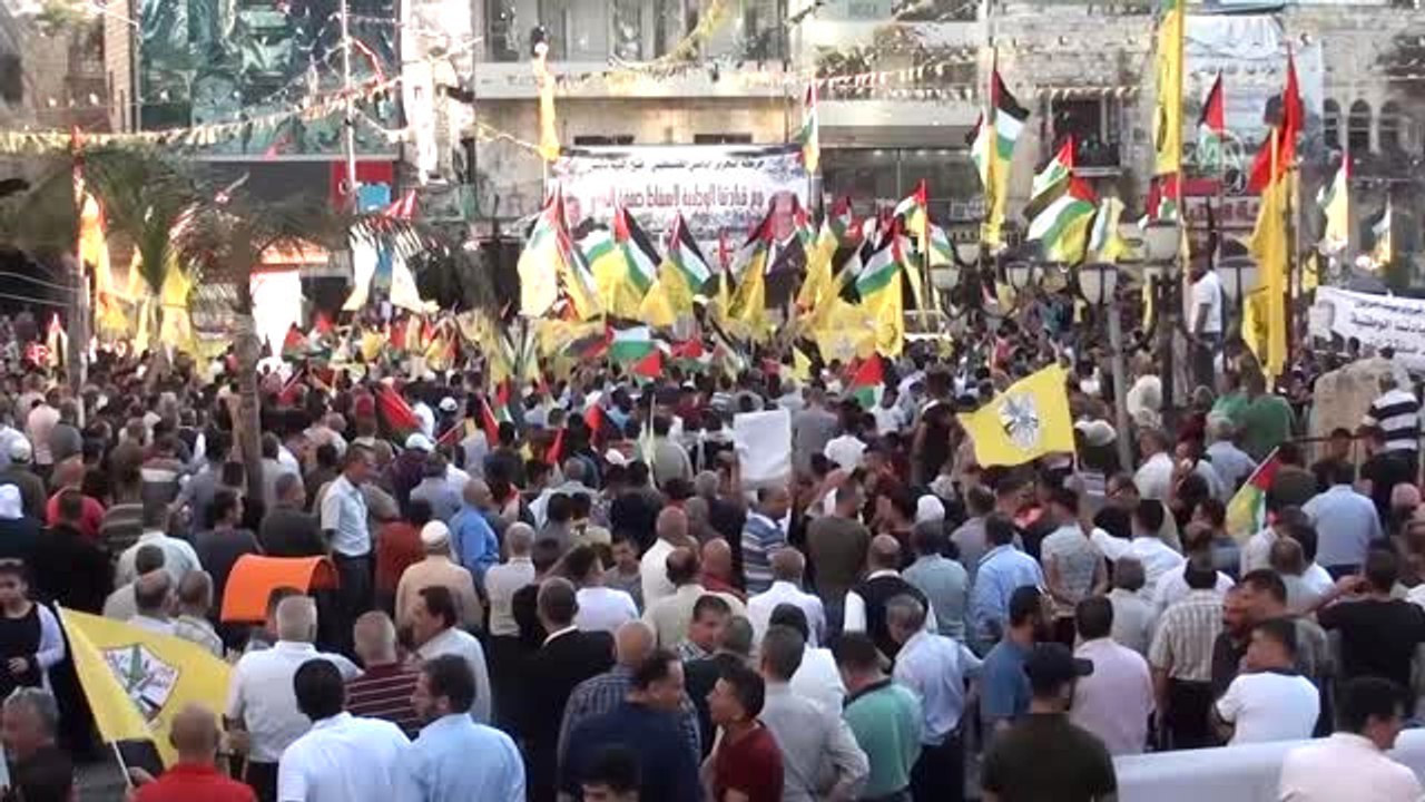 Batı Şeria'da "Yüzyılın Anlaşması" Planına Karşı Gösteri