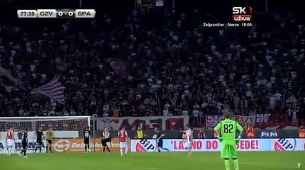 El Fardou Mohamed Ben Nabouhane Goal HD - FK Crvena zvezda (Srb) 1-0 Spartaks (Lat) 17.07.2018