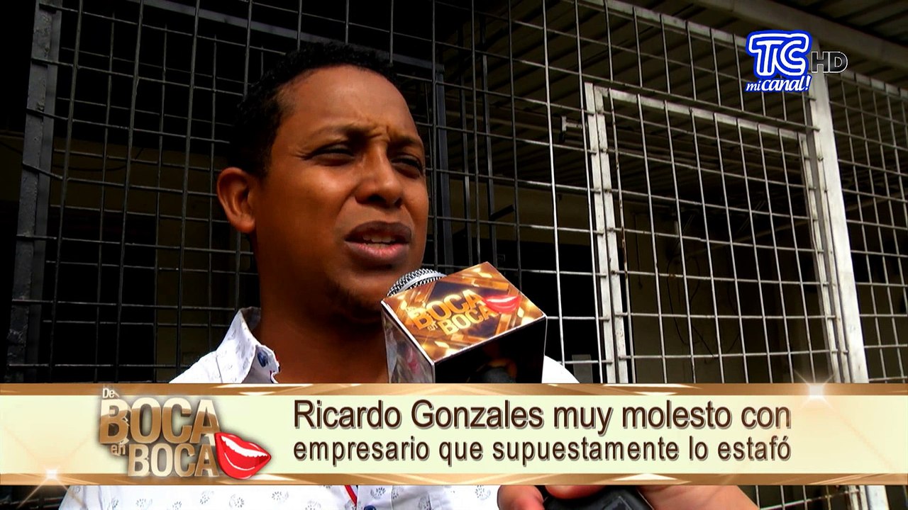 Actor Ricardo Gonzales asegura haber sido estado en Machala