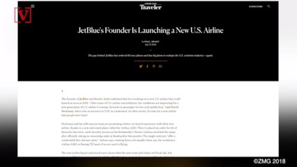 JetBlue Founder Launching New U.S. Airline
