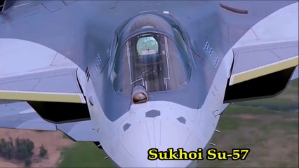 Russian Stealth Fighter Sukhoi Su-57.
