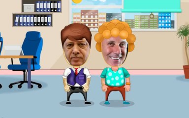 ERDOĞAN VE MUHARREM İNCE KOMİK ANİMASYON