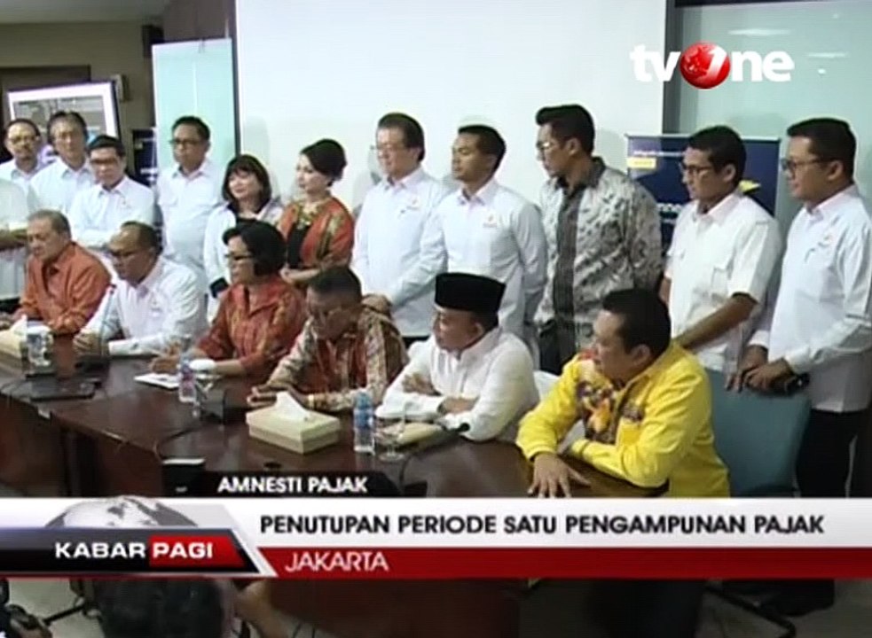 Amnesti Pajak, Harta yang Dilaporkan Rp 3620 Triliun