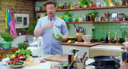 Jamies Super Food S02  E01 Chicken Hot Pot with Korean kimchi