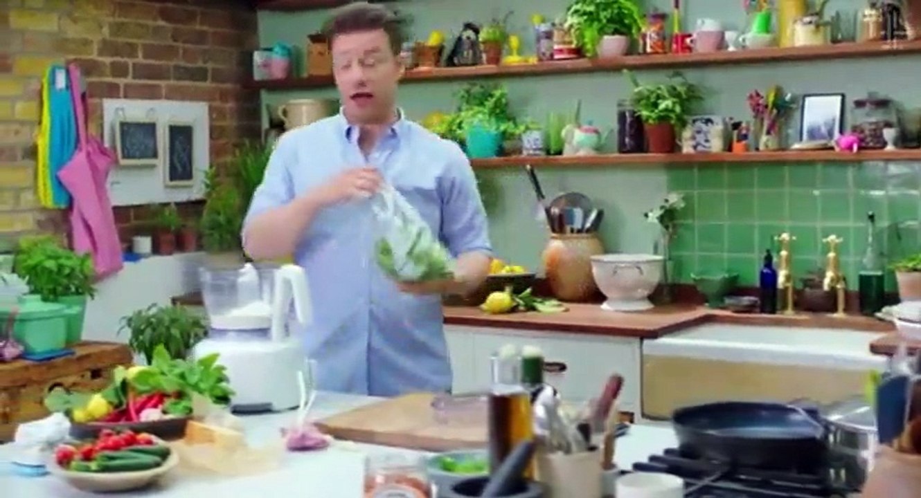 Jamies Super Food S02  E01 Chicken Hot Pot with Korean kimchi