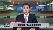 British PM survives key Brexit vote
