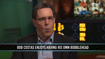 Bob Costas Enjoys His Own Bobblehead
