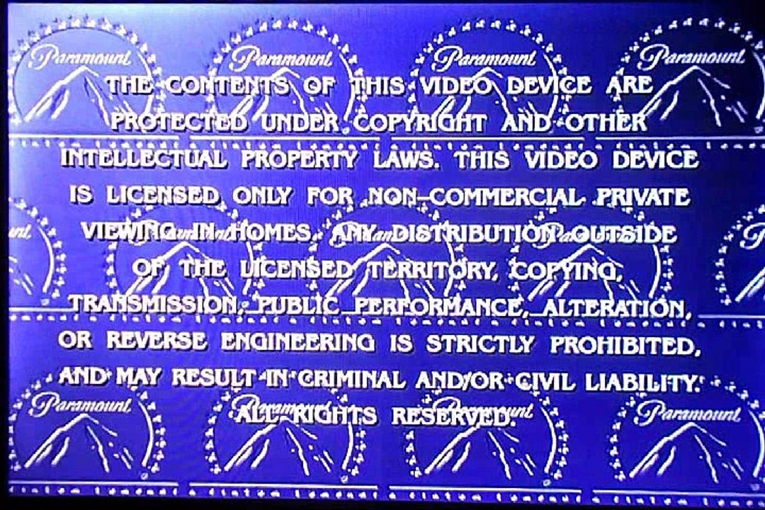 Opening To Mission Impossible 1998 DVD