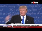 Suara Hidung Donald Trump Ganggu Debat Pertama