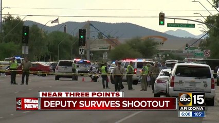 Pima County Deputy shot in Tucson by suspect