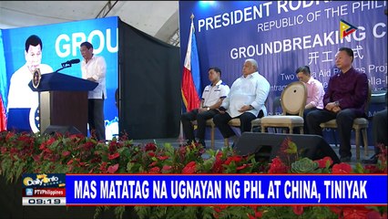 Télécharger la video: Mas matatag na ugnayan ng PHL at China, tiniyak