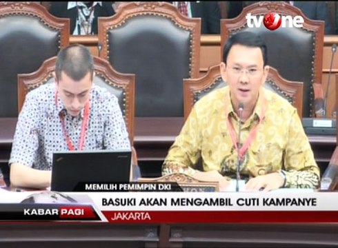 Basuki Tjahaja Purnama Ambil Cuti Kampanye