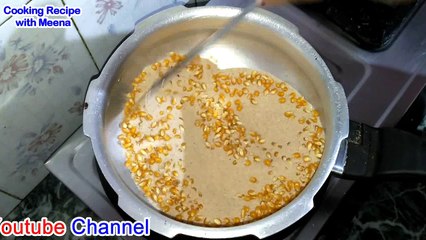 बिना तेल घी के खिले खिले पॉपकॉर्न 5 मिनट में  बनायें - Popcorn Recipe at Home - Popcorn recipe without oven