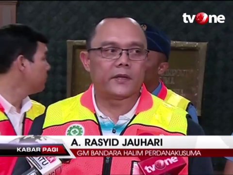 Pesawat Nusantara Air Charter Tergelincir di Bandara Halim