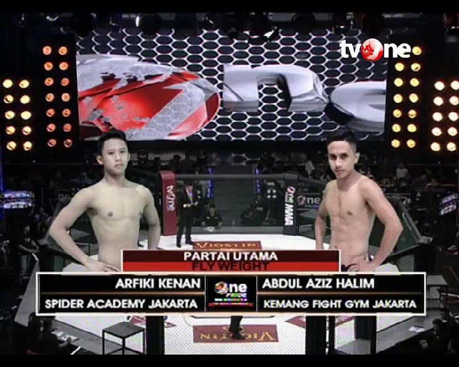 One Pride MMA Fly Weight, Arfiki Kenan VS Abdul Aziz Halim