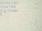 Handmade Wall Cross Wooden Catholic Wall Crucifix Home Wall Decor Hanging Cross 12