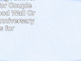 20th Wedding Anniversary Gift for Couple Cherry Wood Wall Cross 20th Anniversary Gifts for