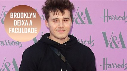 Brooklyn Beckham deixa faculdade e volta para Londres