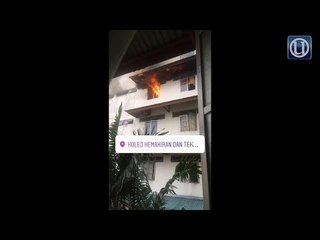 Asrama Kolej Kemahiran Johor musnah terbakar