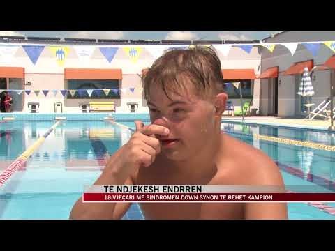 18-vjeçari me sindromën down synon të bëhet kampion - News, Lajme - Vizion Plus