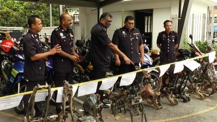 Police nab four mechanics over motorcycle theft