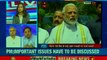 PM Modi addresses media before parliament, says hope we make progress today