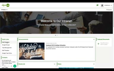 Wordpress Intranet Platform for Small Business - Collab Hub