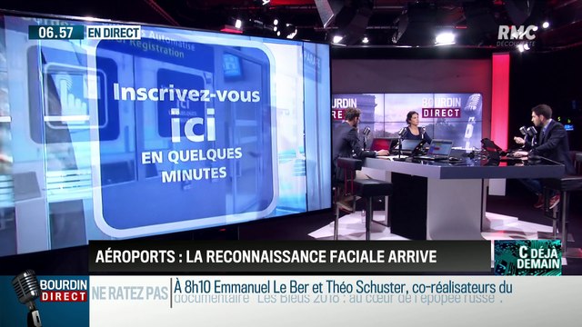 La chronique de Raphaël Grably : Le système de reconnaissance faciale arrive dans les aéroports - 18/07