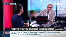 Brunet & Neumann : Pas d'effet Coupe du monde pour Emmanuel Macron - 18/07