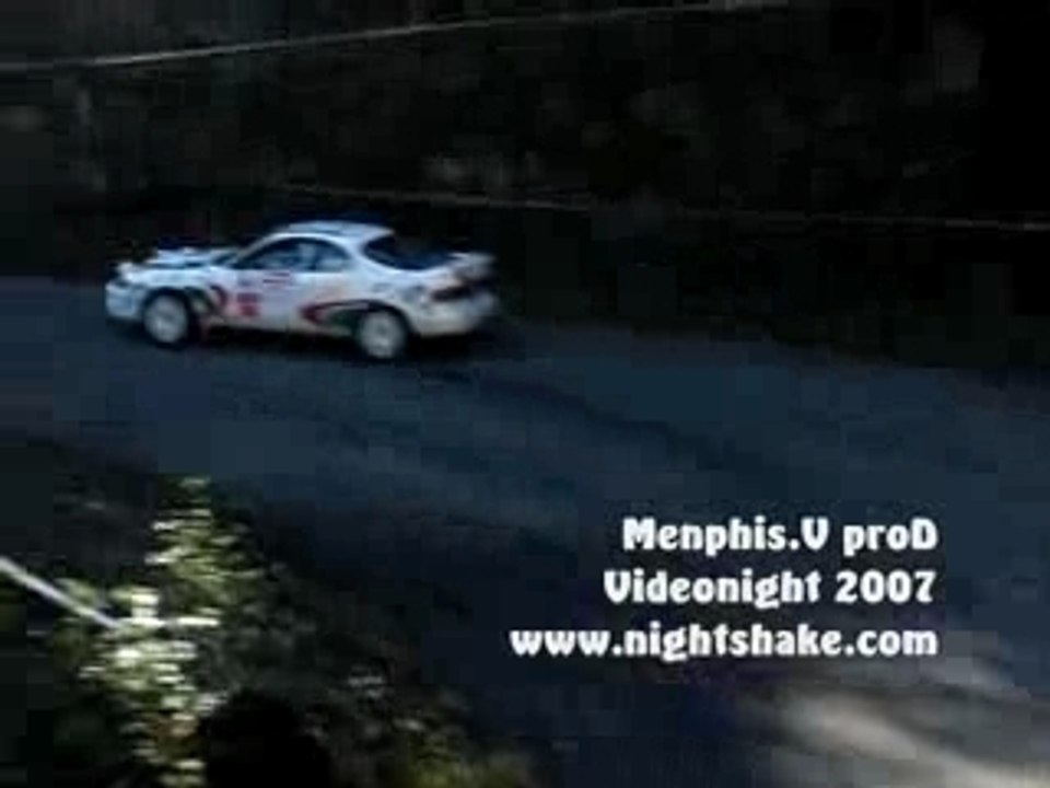 Rallye criterium cevennes 2007 speciale Es1/es4