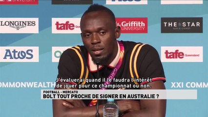 Usain Bolt en mode mercato