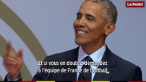 Barack Obama salue la diversité de l'équipe de France de football