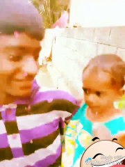 Cute baby dancing and smiling