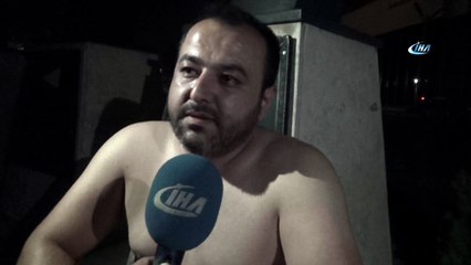 Karısı evden attı, çırılçıplak sokakta kaldı