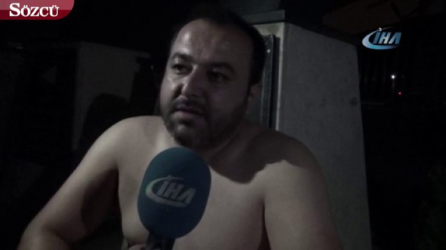 Karısı evden attı çırılçıplak sokakta kaldı